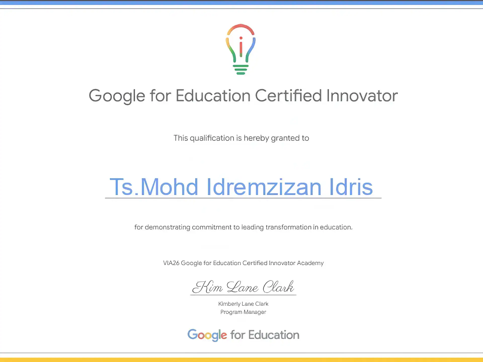 Google Certified Innovator
